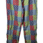 Vineyard Vines  Christmas Holiday Pajama Bottoms Santa Whales Patchwork Photo 0