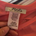 AprilUsa women's cotton candy 3/4 sleeves chiffon crew neck loose fit tee top XL Pink Photo 5