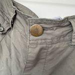 No Boundaries  Juniors 15 Olive Green Cargo Cropped Pants Military Y2K 2000s Photo 1