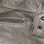 Scarleton Gray Faux Leather Shoulder Bag with Buckles Photo 9