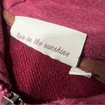 Wanakome  Hooded Sweatshirt small made in Turkey purple pink Photo 7