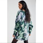 Free People Primrose Floral Tunic Pullover Sweater Oversized Photo 1