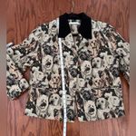 Superscap Vintage dogs 🐕 jacquard jacket suit Size M Photo 6