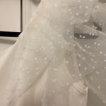 Discreet White One Shoulder Dress - Left Photo 1