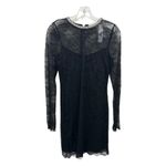 Alice + Olivia NWT Crystal Embellished Corded Lace Mini Dress Black & Pearl Sz 6 Photo 13