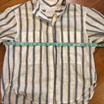 Frame  Safari Striped Long Sleeve Button Down Shirt   Photo 5