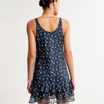 Abercrombie & Fitch Navy Blue Drop Waist Mini Dress Photo 1
