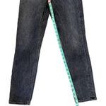 AGOLDE Jeans Womens 26 Washed Black High Rise Stretch Stretchy Button Fly Photo 8