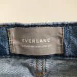 Everlane The Reconstructed Denim Skirt Sz 24 Photo 6
