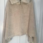 Elegant Beige Faux Fur Shawl Tan Photo 0