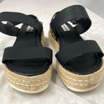 Steve Madden Steven Madden platform wedge Sandals black 6M Photo 2