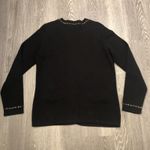 VTG 80's Studio Joy Women's Black Cardigan Beaded Jewel Trim Gold Buttons Size S Photo 1