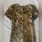 Forever 21 y2k brown and gold sequin mini dress Photo 2