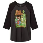 Torrid Steven Rhodes Alien Classic Fit Cotton Raglan Tee Photo 0