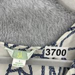 Lil Athropology Women's Blouse Flutter Cap Sleeve Size 6 Scoop Neck 100% Silk White Photo 6