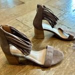 Mi.im Women’s Strappy Ankle Block Heel Sandals Brown Size 7.5 EUC Girly Summer Photo 3