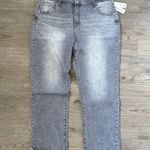 Juicy Couture Plus-Size Venice Straight Leg Jeans Size 18W Grey Marble Wash NWT Photo 4