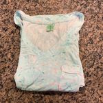 Women's Honeydew Teal/Light Green Floral Pajama Dress Size Small EUC #6655 Photo 4