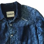 LF new Carmar ✶ Destroyed Denim Button Down BD Shirt ✶ Chambray Mineral Wash ✶ Photo 4