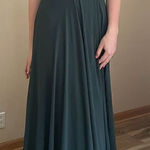 Bill Levkoff  Tie Chiffon v neck/back wrap dress Size 4 Photo 0