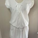 United Colors Of Benetton NWT Cotton Poplin Cap Sleeve Mini Dress, Medium Photo 0