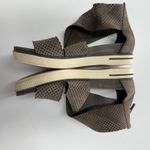Eileen Fisher Shoes Womens Size 6.5 Perforated Suede Nubuck Leather Sandals Photo 7