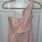David's Bridal Baby Pink Bridesmaid Dress Photo 3