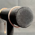 Rose Gold Tone Tennis Bracelet Photo 1