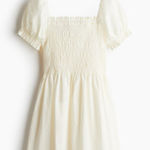 H&M  Smocked Poplin Dress Photo 0