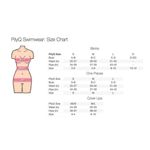 PilyQ  Swimwear Women's Bikini Bottom Blue Medium Cheeky Pink Black Thick Band Photo 7