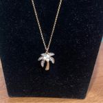 Juicy Couture Pam Gela Palm Tree Rhinestones & Faux Pearl Coconuts Necklace Photo 0