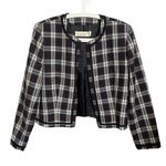 Pendleton Young 100% Virgin Wool Jacket Vintage Plaid Open Blazer Photo 0