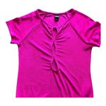 Wild Fable  NWT Womens Trendy Cut-Out Sleek Bodysuit Bold Vibrant Pink Sz Medium Photo 1