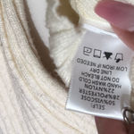 Altar'd State  Crop Top Size Small Daisy Full Zip Ribbed Knit Long Sleeve Photo 5