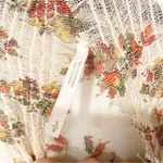 Free People Size Small Sweet Dreams Mesh Floral illusion High Neck Top Photo 4