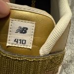 New Balance  Gold and White Velcro Sneakers Limited Edition Photo 5