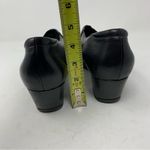 Clarks Black Leather Shootie Slip On Ankle Bootie Size 11M Mid Heel 87375 Photo 3