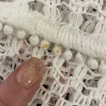 Victoria's Secret Victoria’s Secret Crochet Lace Swim Coverup White Size Small Photo 15