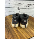 Toms Women's  Gray Suede Faux Fur Lined Sneakers Size 7.5 Photo 3