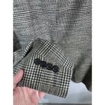 Stafford Vintage Glen Plaid Wool Blazer Tailored USA Power Suit Jacket Womens Lg Photo 8