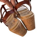 blowfish NWOT  Malibu Bahama Wedge Sandals Brown Size 11 Photo 4