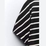 ZARA NWT ASYMMETRICAL STRIPED T-SHIRT Photo 2