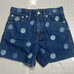 Madewell The Perfect Jean Short Polka Dot Photo 0