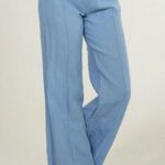 💕FRESH LAUNDRY💕 Cotton Gauze Foldover Pants ~ Dark Gray Large L NWT Photo 10