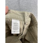 Michael Kors  MK Women's Pants Tan Brown Slim Size 2 Gold Zipper Pockets Cotton Photo 2