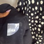 Reformation WILDFLOWER POLKA-DOT GEORGETTE MIDI DRESS IN BLACK 2 Photo 8