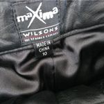 wilson's leather  black leather pants size 10 Photo 4