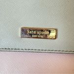 Kate Spade  Cow Hide Leather Crossbody Bag Pink Gray Black Handbag Shoulder Bag Photo 5