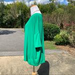 Piko  1988 Bamboo Stretch Green Oversized Blouse Top Small S Photo 3