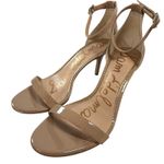 Sam Edelman  Patti Patent Nude Ankle Strap Stiletto Heels Sandals Womens Sz 8.5M Photo 0